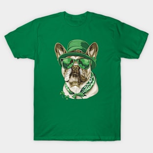 French Bulldog Leprechaun Dog St. Patricks Day T-Shirt